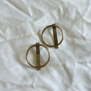 SOKO Gold Circle Earrings